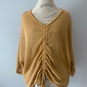 Womens lightweight short sleeve (almost 3/4 length) sweater